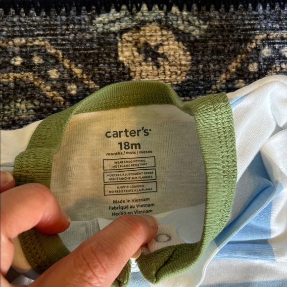 Cloud Island and Carter’s NWT Footie Pajamas. Size 18M. - Picture 6 of 11
